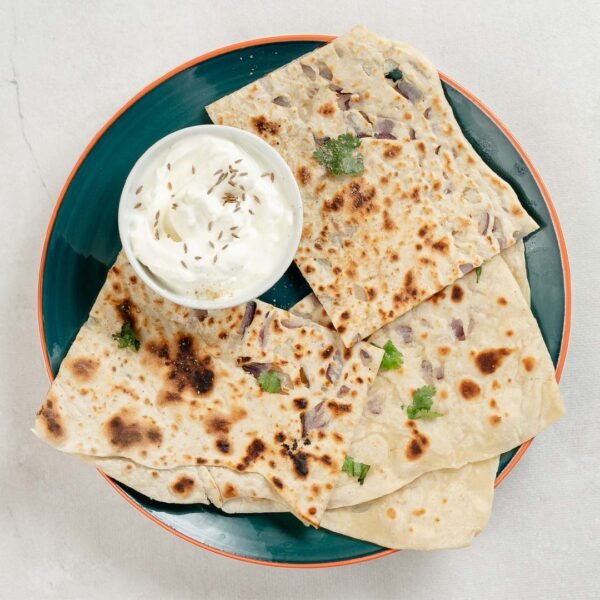 Aloo Paratha (vegan)